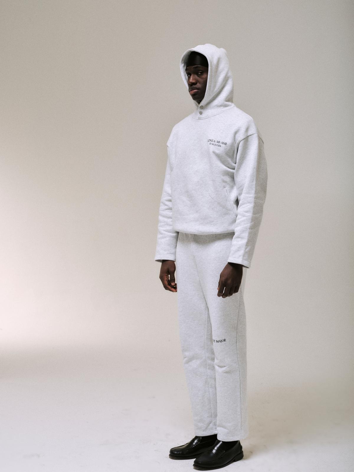 DA 1ST MAJOR Light Grey Sweatpants LINEA MI-AMI